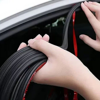 🚗 Самозалепваща се гумена лента за автомобилни врати – EPDM уплътнение | Звукоизолация, прахо- и водоустойчивост 🛡️✨