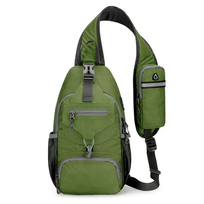 🎒 50% RABATT! Viele Fächer, praktisch für draußen – Herren Sling-Tasche ✨