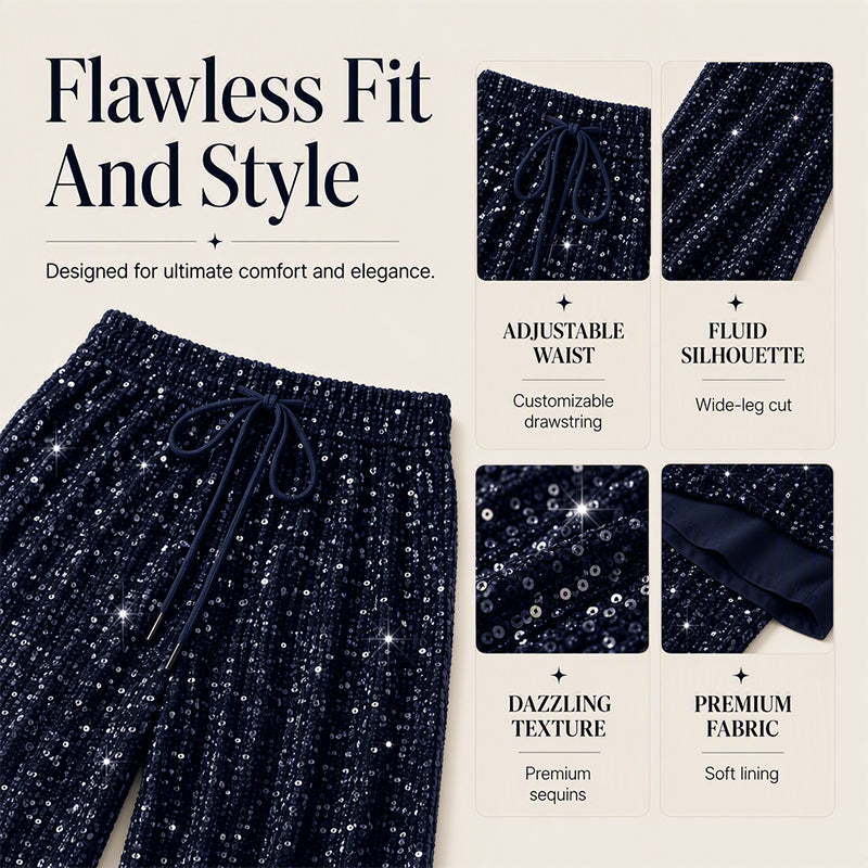 Neuheiten & Sonderangebote – Damen Hose mit elastischem Bund und geradem Bein