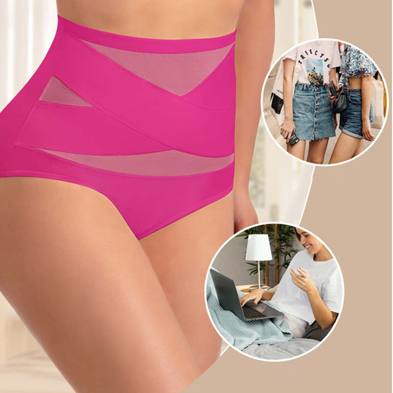 🌸Größen S–4XL, bequeme Passform – Damen High-Waist-Slips im 3er-Set ✨