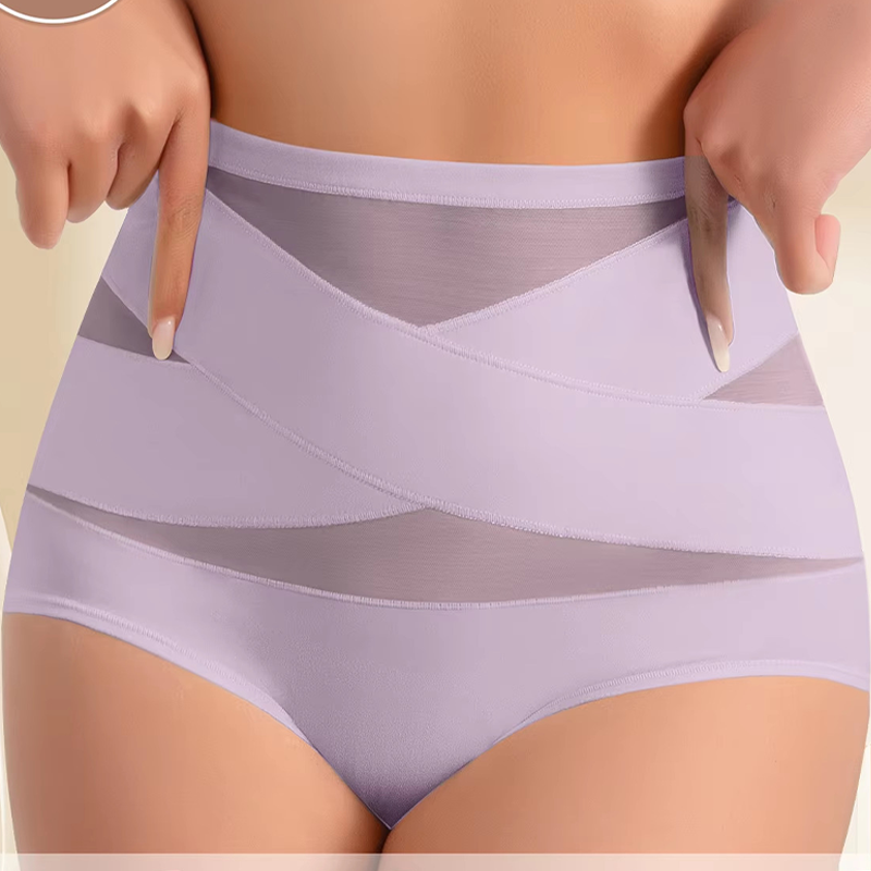 🌸Größen S–4XL, bequeme Passform – Damen High-Waist-Slips im 3er-Set ✨