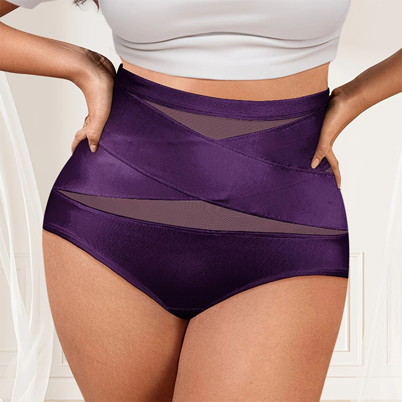 🌸Größen S–4XL, bequeme Passform – Damen High-Waist-Slips im 3er-Set ✨
