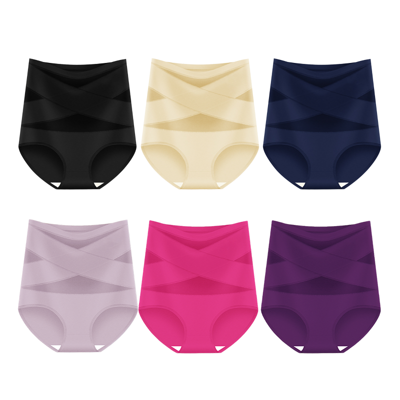 🌸Größen S–4XL, bequeme Passform – Damen High-Waist-Slips im 3er-Set ✨