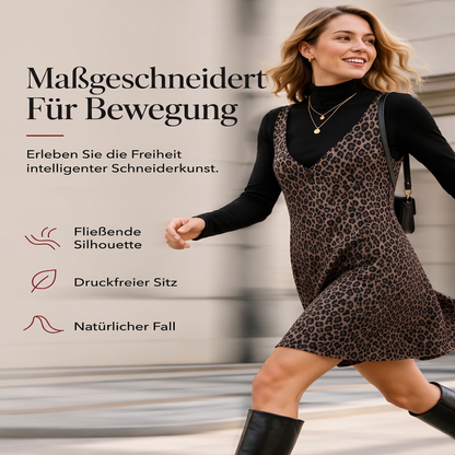 🎉Geschichtetes Design, schmeichelnd – Leoparden-Set für Damen ✨