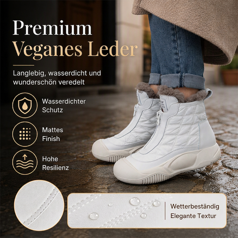 🔥🥾Bestseller | Wasserdicht & warm, Winter draußen – Wasserdichte, warme Damen-Retro-Schneestiefel