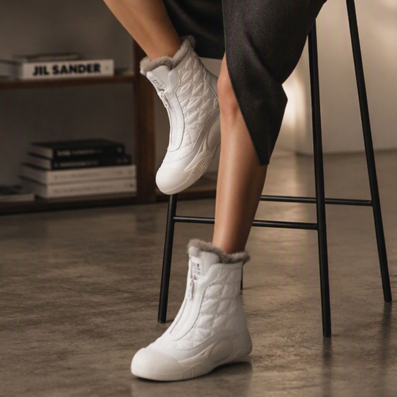 🔥🥾Bestseller | Wasserdicht & warm, Winter draußen – Wasserdichte, warme Damen-Retro-Schneestiefel