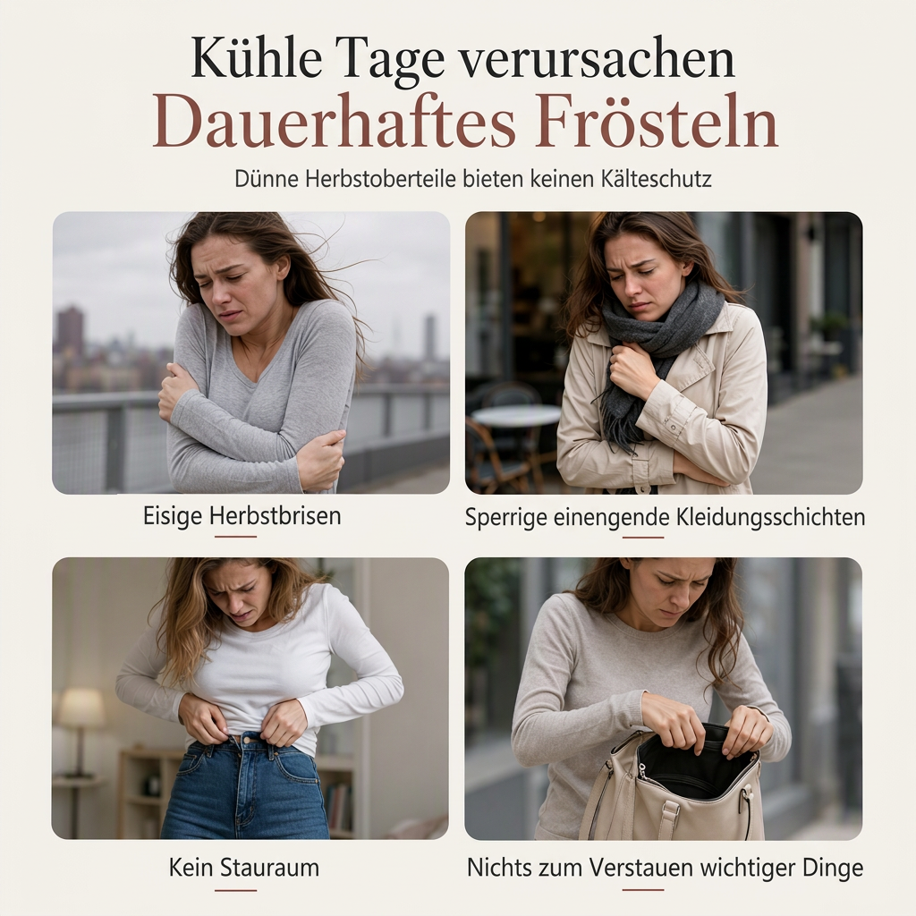 🔥Gebürstetes Futter, Wärme für Herbst & Winter – Warmes Damen-Langarmshirt mit Rundhalsausschnitt ✨