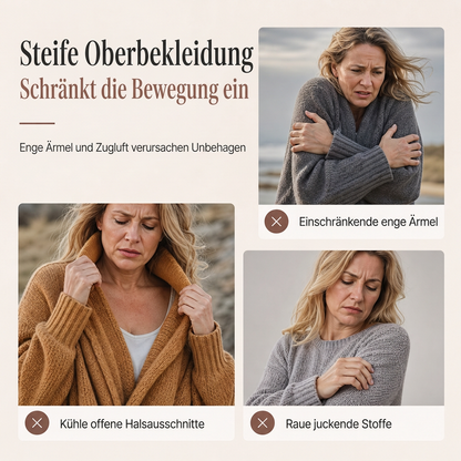 🖤✨Black Friday Sale | Häkelstich-Optik, stylische Qualität – Strukturierte Strickjacke für Damen