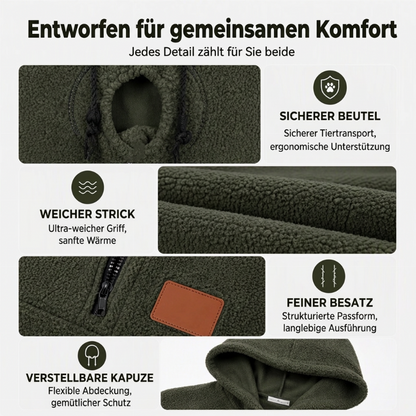 🔔Nur noch 100 Stück! Unisex & vielseitig – Kapuzenpullover mit Plüsch-Haustiermotiv ✨