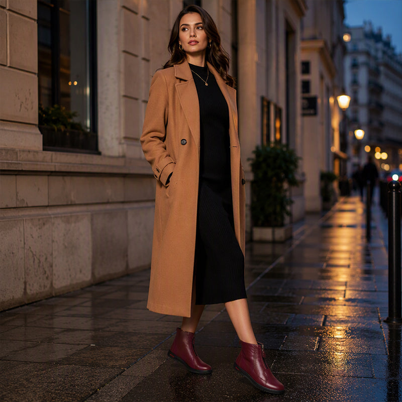 👢Stilvoll & vielseitig, ideal für den Alltag – Damen warme rutschfeste Winterstiefel ✨