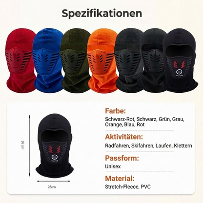 💥 Rundum-Windschutz & Wärme – Unisex Winter-Vollgesichtsmaske ✨