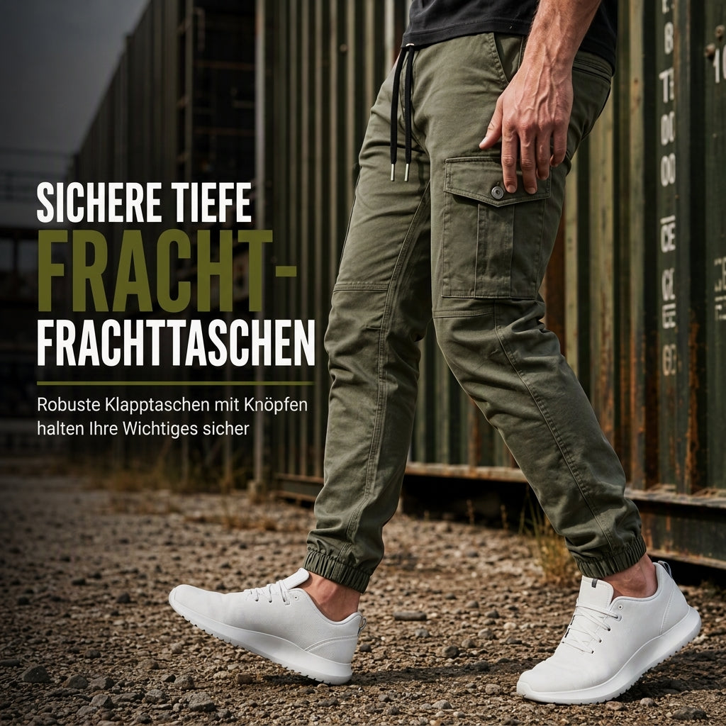 💪Abriebfest & robust, Outdoor-Sport – Robuste, schmal geschnittene Utility-Jogginghose für Herren ✨