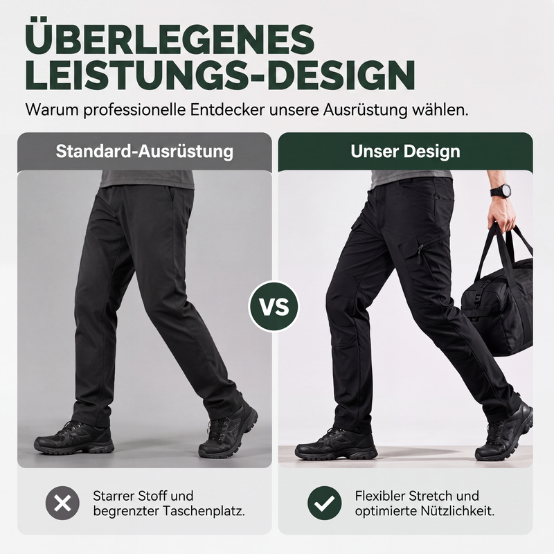 🔥👖Bestseller | Elastischer Komfort, freie Bewegung – Outdoor-Stretch-Cargohose für Herren