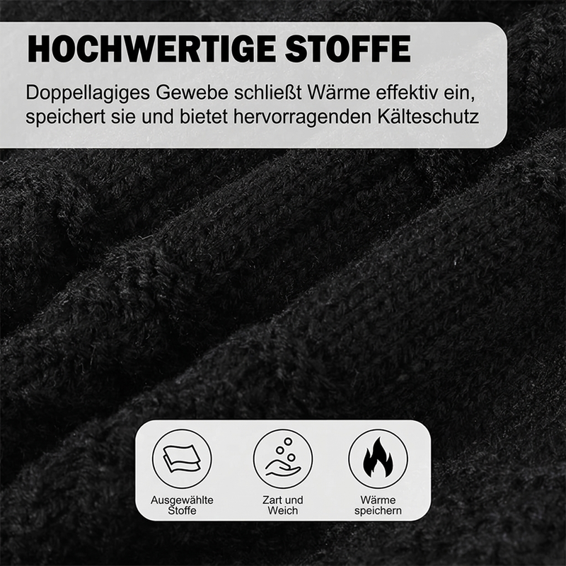 ❄️Winddichte Wärme, Schirm für die Augen – 3-in-1 Winter-Wärmekapuze ✨