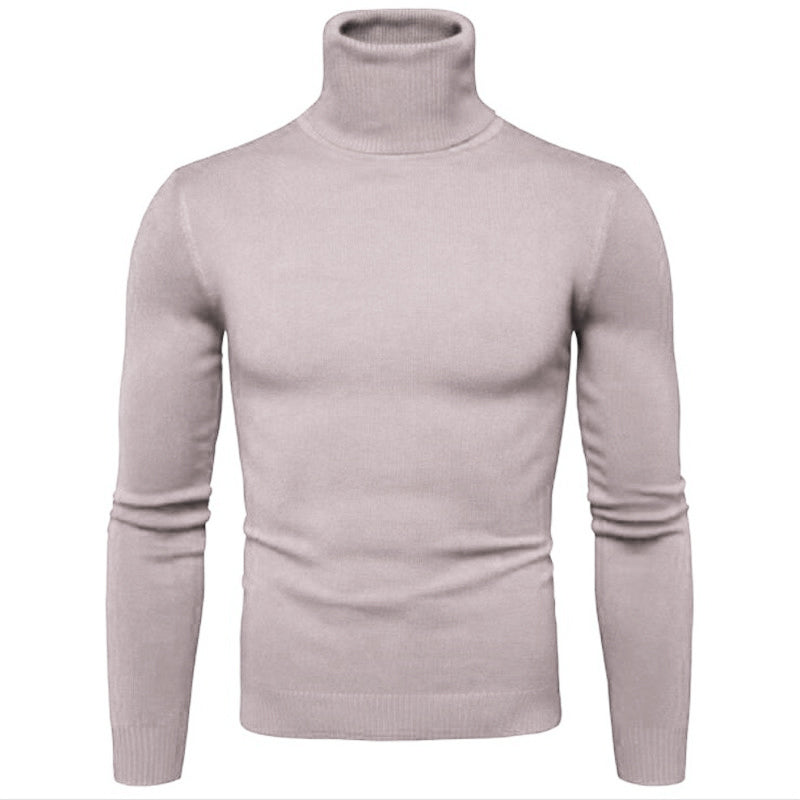 👔Elegante Passform, Business & Alltag – Klassischer Herren-Rollkragenpullover ✨