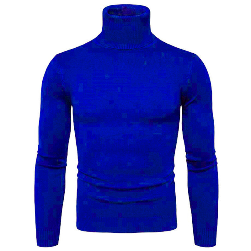 👔Elegante Passform, Business & Alltag – Klassischer Herren-Rollkragenpullover ✨