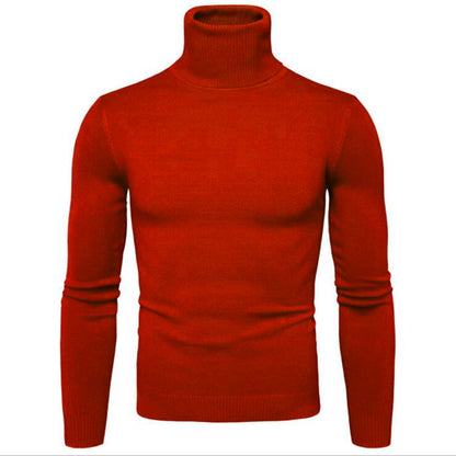👔Elegante Passform, Business & Alltag – Klassischer Herren-Rollkragenpullover ✨
