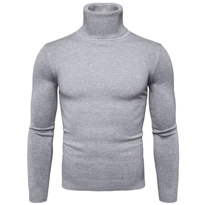 👔Elegante Passform, Business & Alltag – Klassischer Herren-Rollkragenpullover ✨