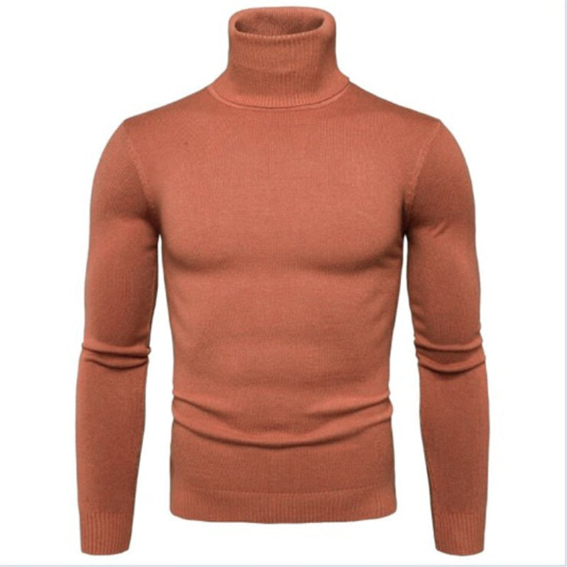 👔Elegante Passform, Business & Alltag – Klassischer Herren-Rollkragenpullover ✨