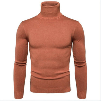 👔Elegante Passform, Business & Alltag – Klassischer Herren-Rollkragenpullover ✨