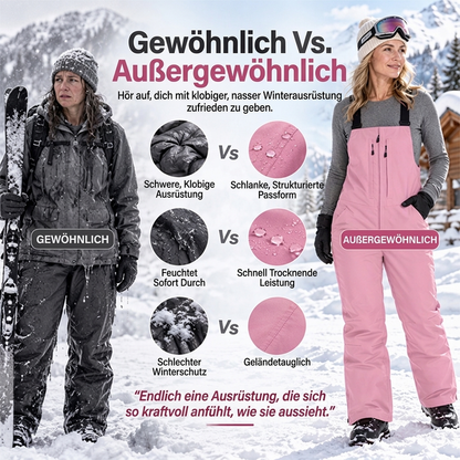 ❄️Wasser- und schneefest, Ski im Freien – Unisex-Skihose mit Hosenträgern ✨