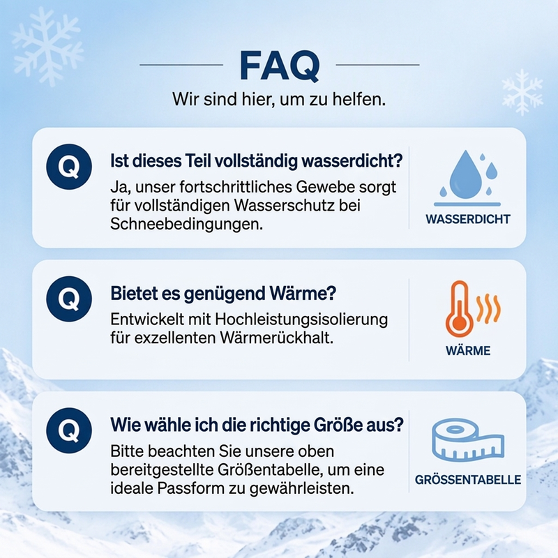 ❄️Wasser- und schneefest, Ski im Freien – Unisex-Skihose mit Hosenträgern ✨