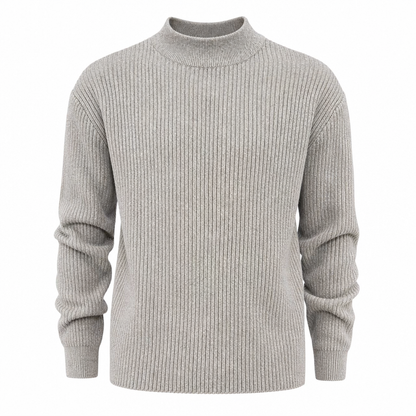 👔Vielseitig für Büro & Freizeit, viele Farben & Größen – Herren-Strickpullover mit Stehkragen ✨