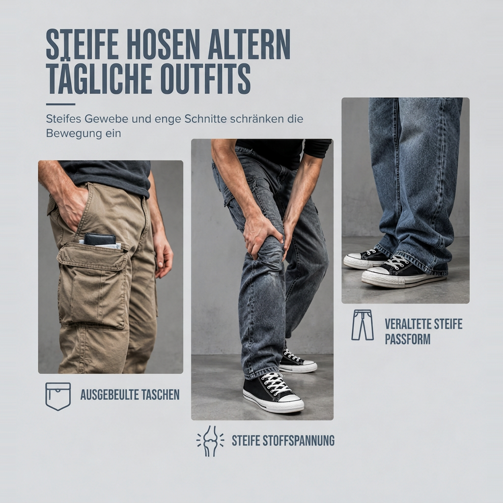 ✨Acid Wash Vintage, Y2K Street – Herren Acid Wash Cargo-Jeans ✨