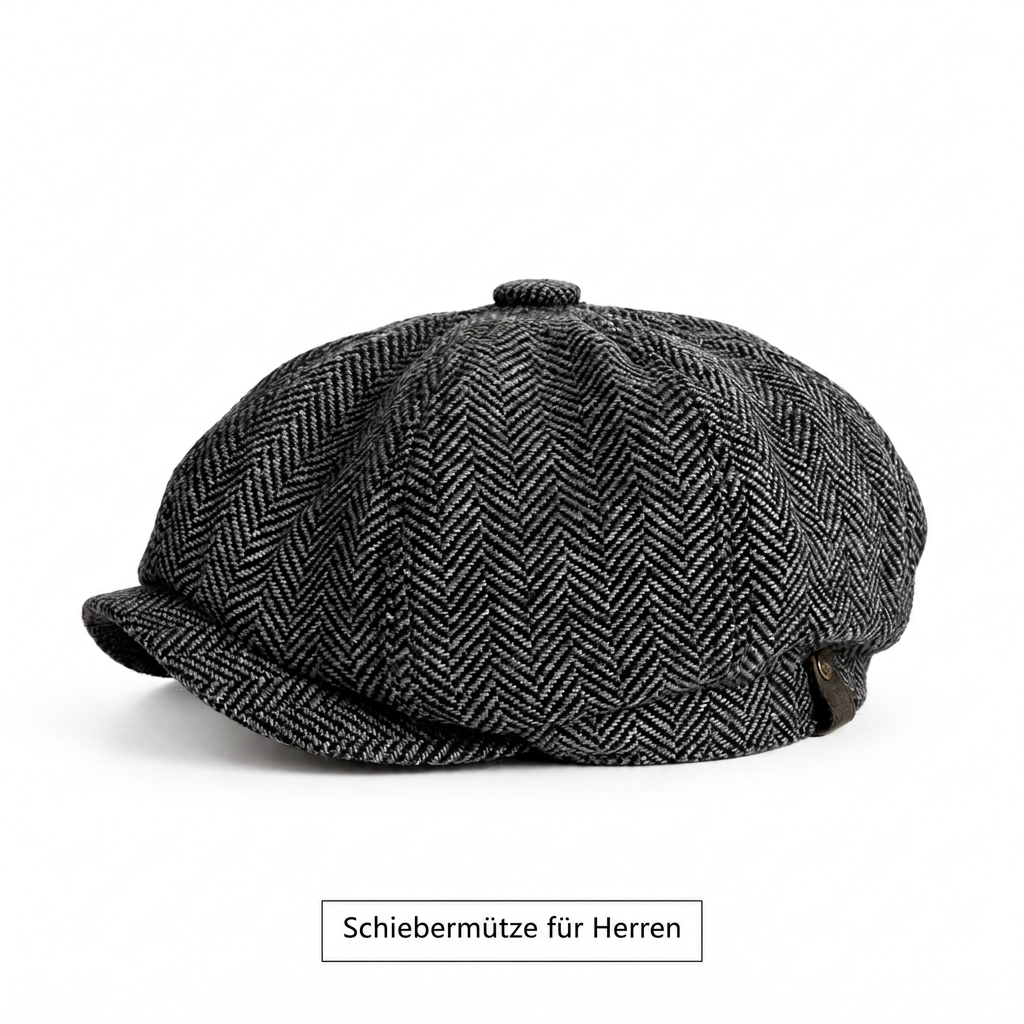 🧢Britischer Vintage-Stil, klassische Form – Unisex Newsboy-Kappe mit britischem Erbe ✨