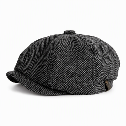 🧢Britischer Vintage-Stil, klassische Form – Unisex Newsboy-Kappe mit britischem Erbe ✨