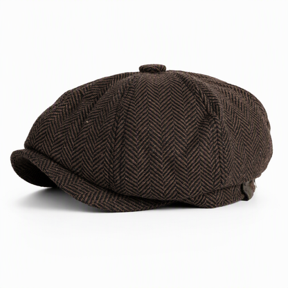 🧢Britischer Vintage-Stil, klassische Form – Unisex Newsboy-Kappe mit britischem Erbe ✨