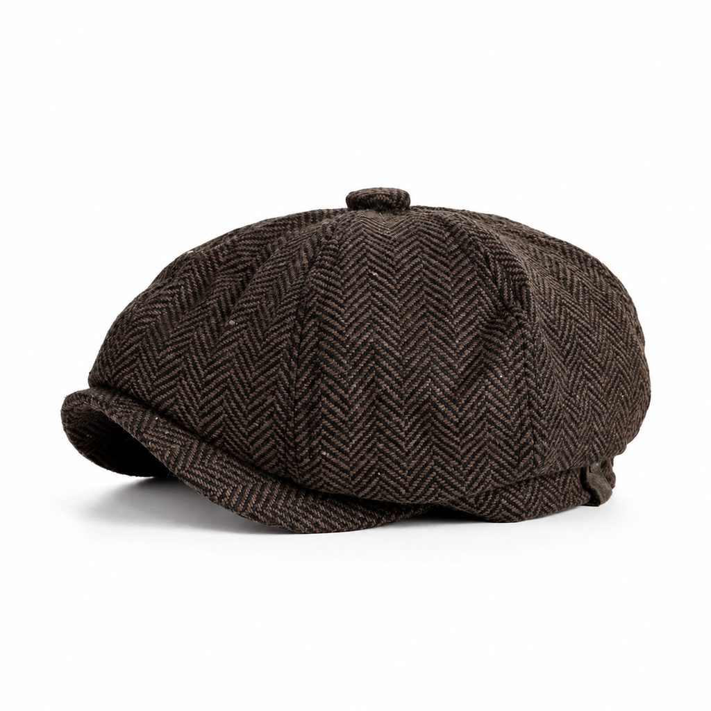 🧢Britischer Vintage-Stil, klassische Form – Unisex Newsboy-Kappe mit britischem Erbe ✨
