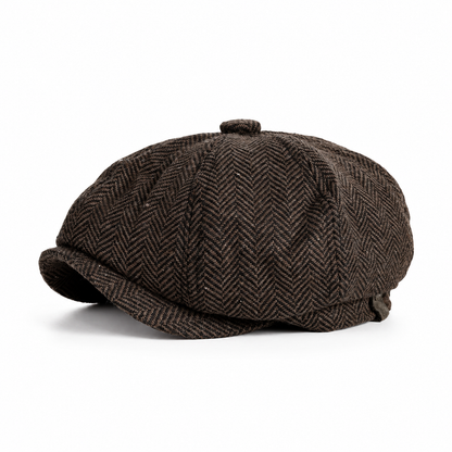 🧢Britischer Vintage-Stil, klassische Form – Unisex Newsboy-Kappe mit britischem Erbe ✨