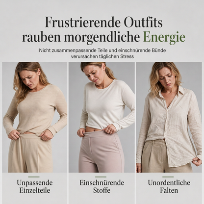 👗Praktisches Zweiteiler-Set, viele Größen – Damen Rippstrick-Set ✨