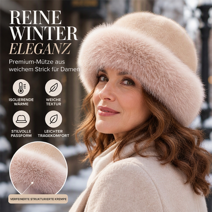⏰Blitzangebot, vielseitig für Herbst & Winter – Damen warme Kunstpelz-Mütze ✨