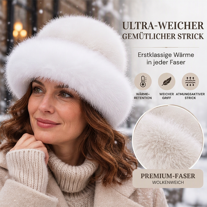 ⏰Blitzangebot, vielseitig für Herbst & Winter – Damen warme Kunstpelz-Mütze ✨