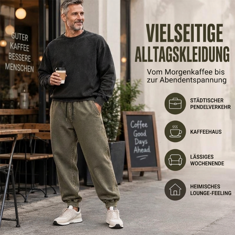 👖Vielseitig & leicht zu kombinieren – Lässige Herren-Freizeit-Sporthose ✨
