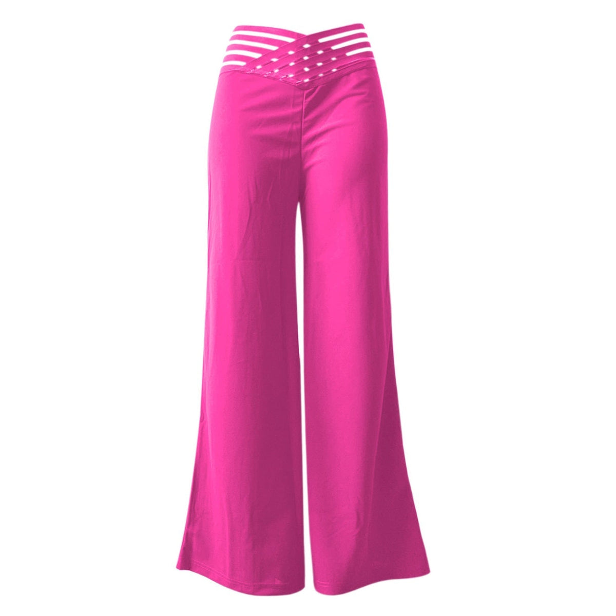 👖Hohe Taille & weites Bein, schmeichelnde Passform – Lässige hochtaillierte Weitbeinhose für Damen ✨