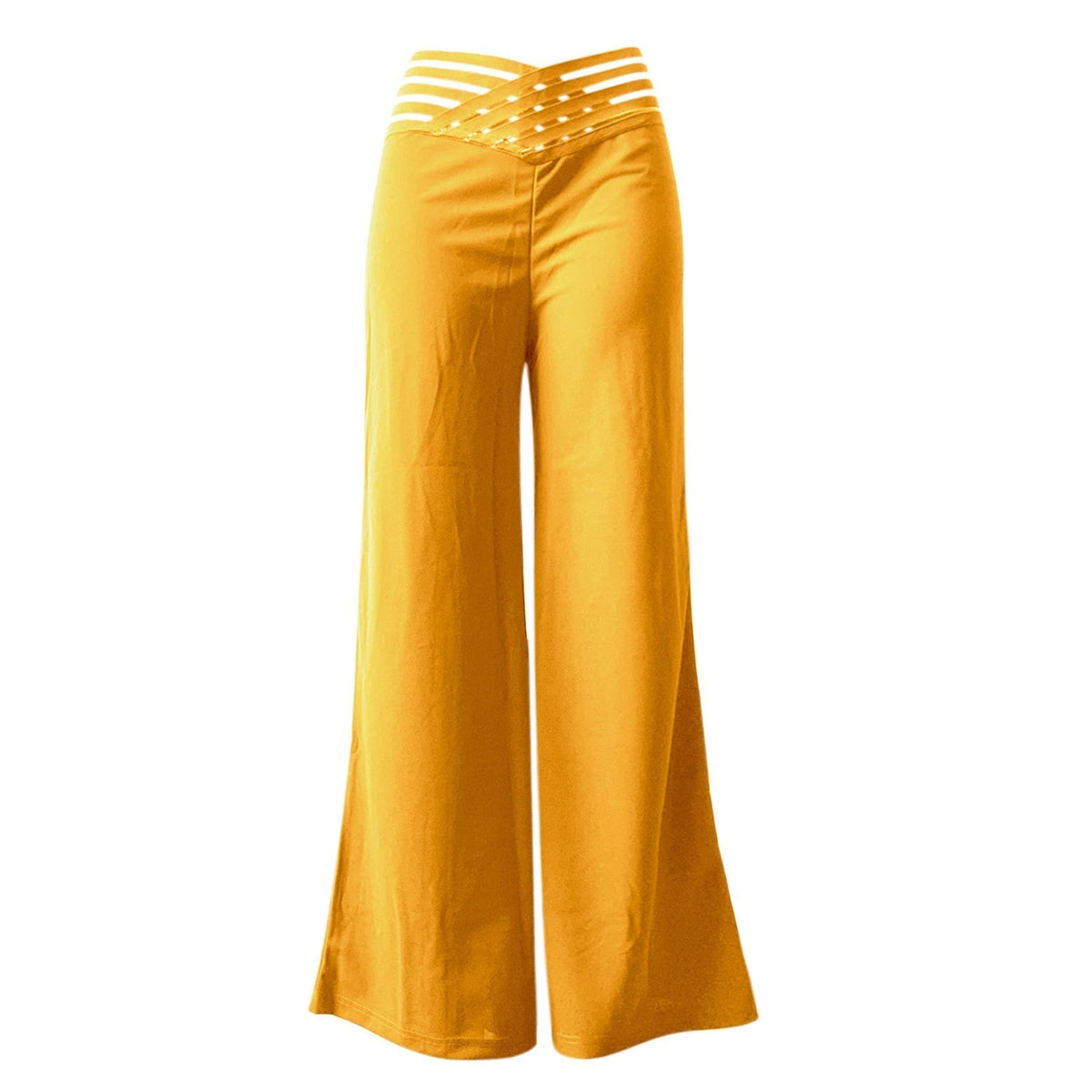 👖Hohe Taille & weites Bein, schmeichelnde Passform – Lässige hochtaillierte Weitbeinhose für Damen ✨