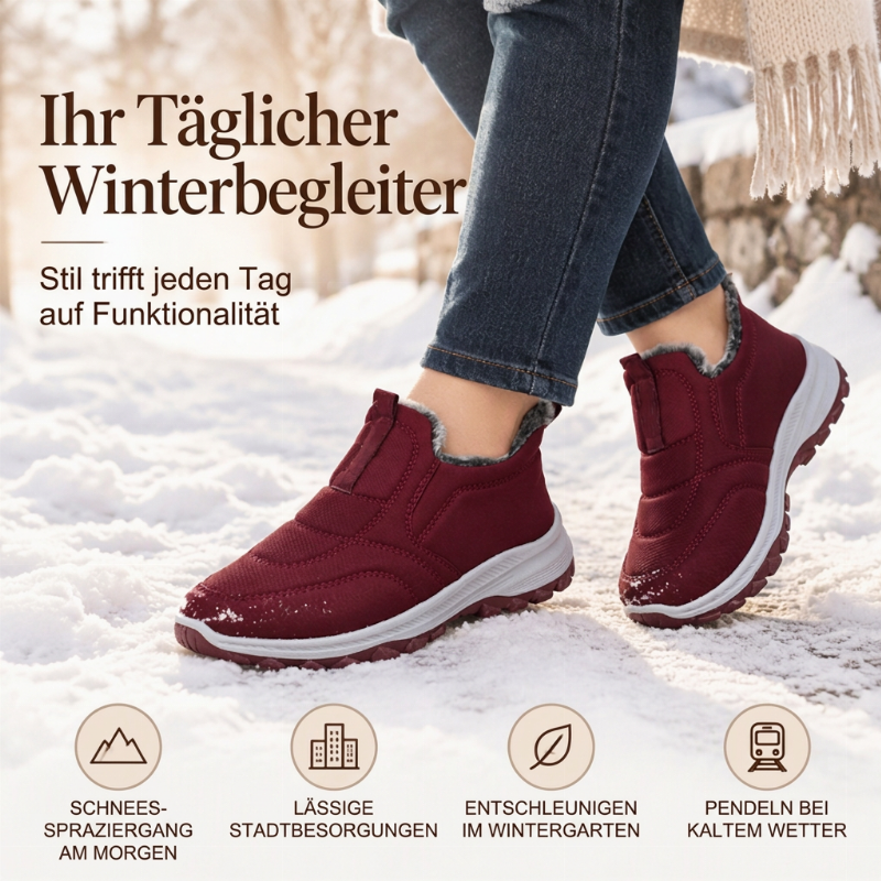 ❄️🥾 Geschlossene Ferse, Wärme drinnen – Unisex Winter Warm Rutschfeste Slippers ✨