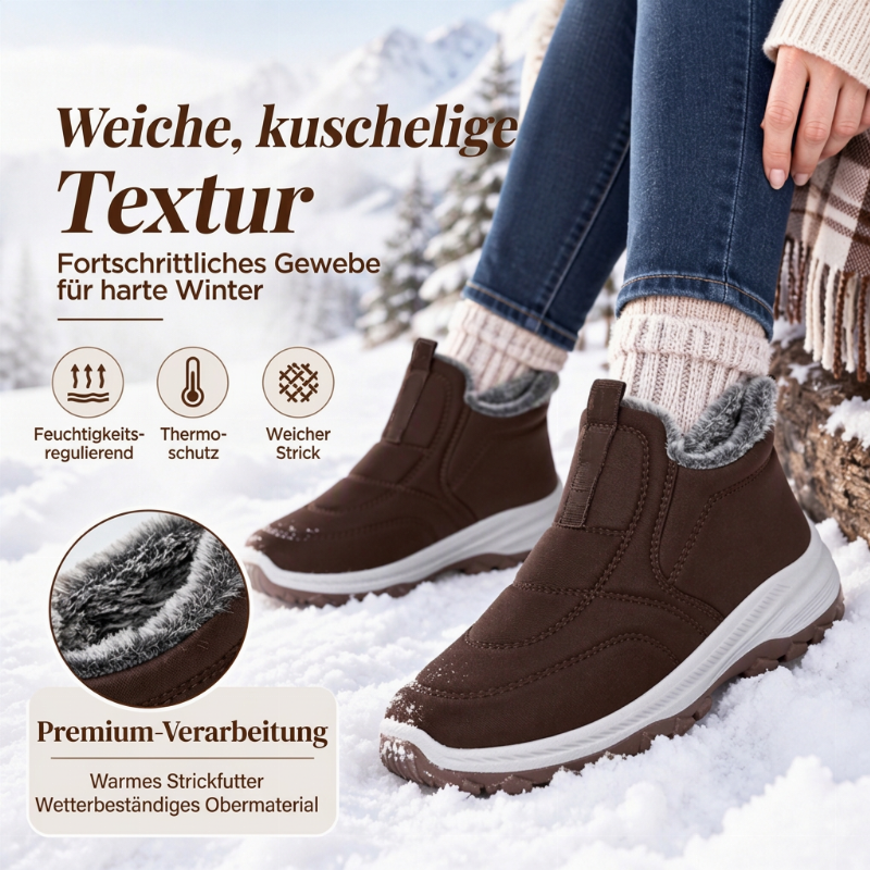 ❄️🥾 Geschlossene Ferse, Wärme drinnen – Unisex Winter Warm Rutschfeste Slippers ✨