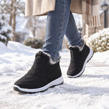 ❄️🥾 Geschlossene Ferse, Wärme drinnen – Unisex Winter Warm Rutschfeste Slippers ✨
