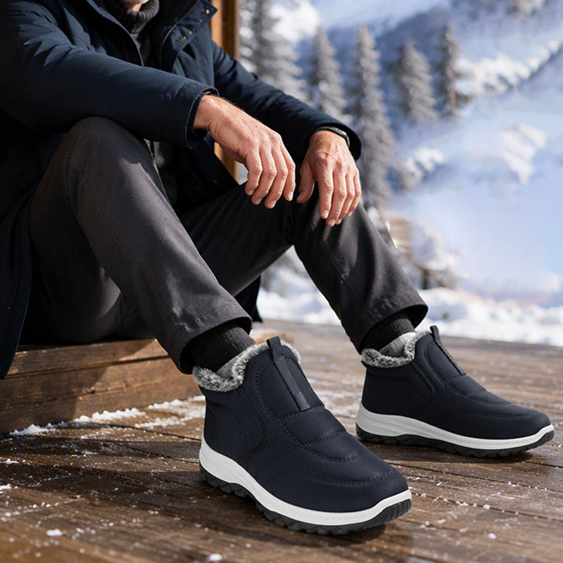 ❄️🥾 Geschlossene Ferse, Wärme drinnen – Unisex Winter Warm Rutschfeste Slippers ✨