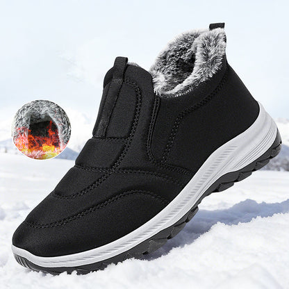 ❄️🥾 Geschlossene Ferse, Wärme drinnen – Unisex Winter Warm Rutschfeste Slippers ✨