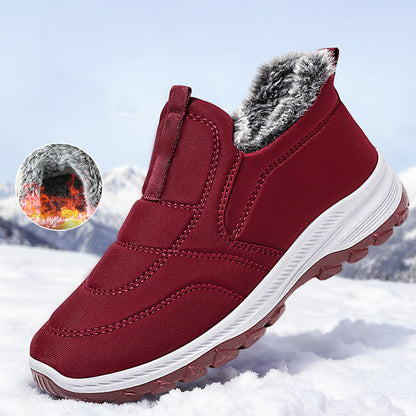 ❄️🥾 Geschlossene Ferse, Wärme drinnen – Unisex Winter Warm Rutschfeste Slippers ✨