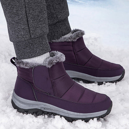 ❄️🥾 Plüschfutter, Winterkomfort – Unisex Winter-Schneestiefel ✨