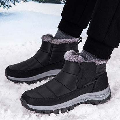 ❄️🥾 Plüschfutter, Winterkomfort – Unisex Winter-Schneestiefel ✨