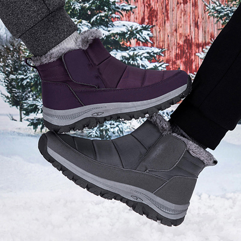 ❄️🥾 Plüschfutter, Winterkomfort – Unisex Winter-Schneestiefel ✨