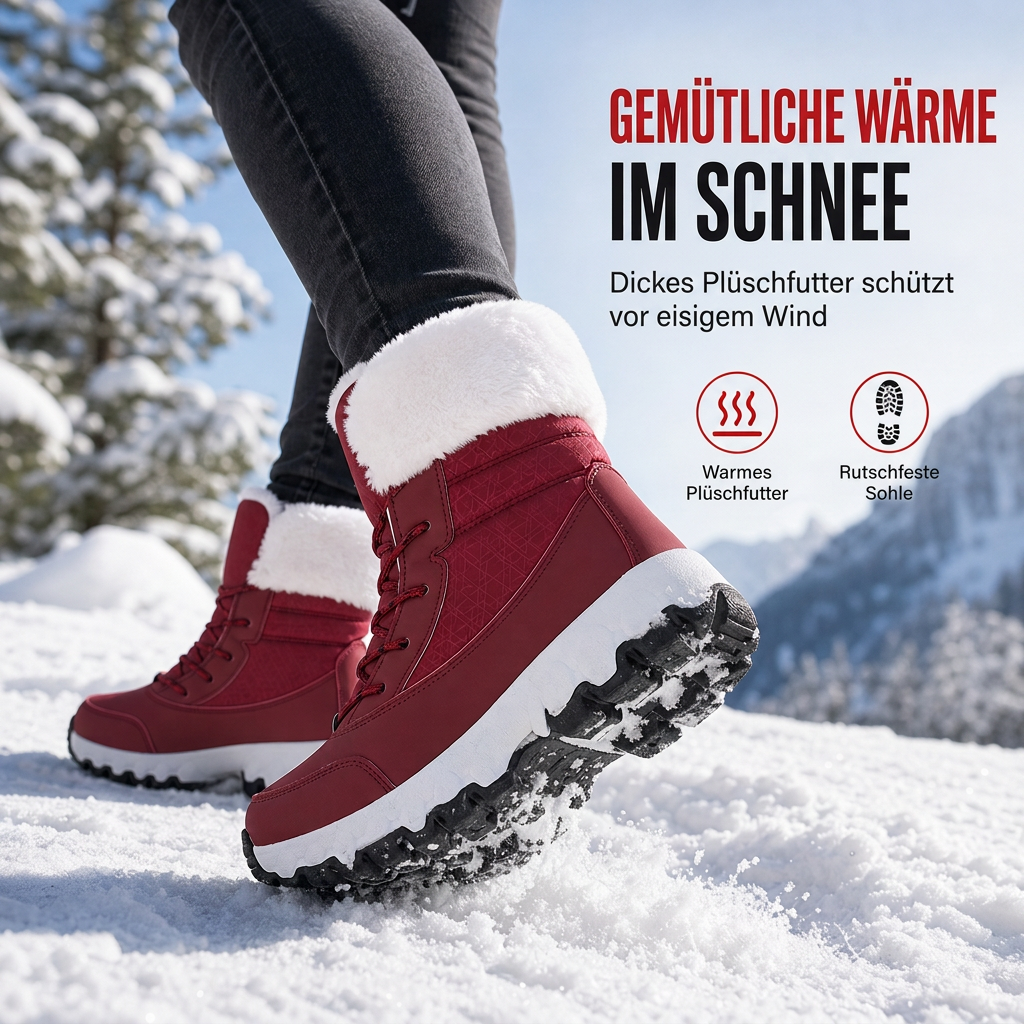 🔥👢Bestseller | Innenplüsch & Wärme, Winter draußen – Damen Winter Outdoor Schneestiefel