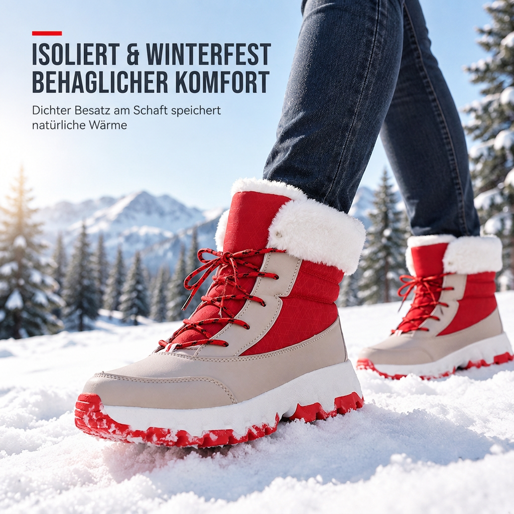 🔥👢Bestseller | Innenplüsch & Wärme, Winter draußen – Damen Winter Outdoor Schneestiefel